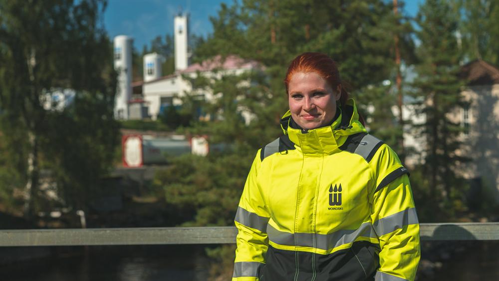 Gaining valuable experience, Inka Brunner