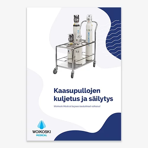 Kaasupullojen kuljetus ja säilytys