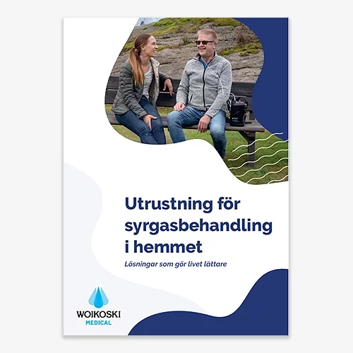 Utrustning för syrgasbehandling i hemmet